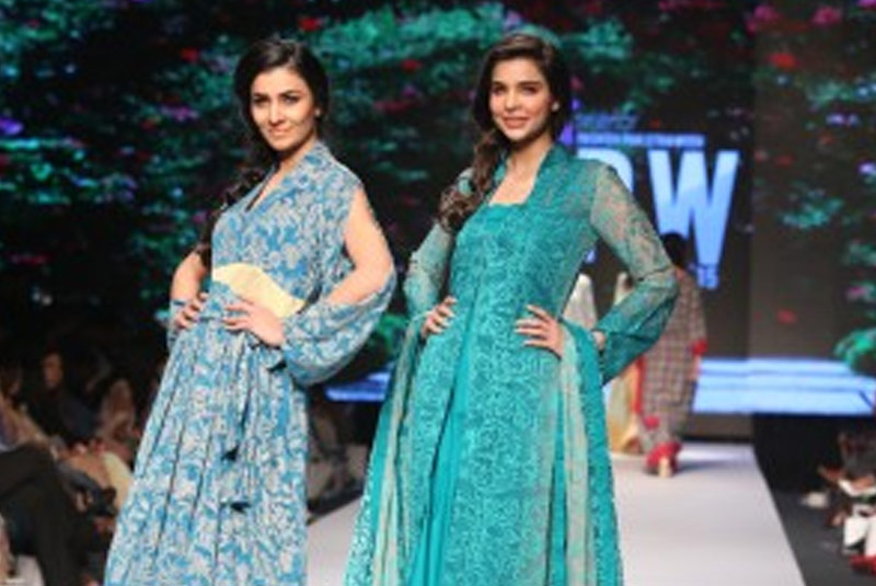 The Nida Azwer Atelier opens Telenor Fashion Pakistan Week with the“French Trellis Collection”